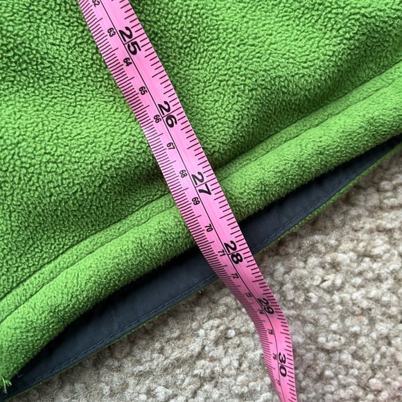 L.L. Bean Men’s Fleece Jacket XL Full Zip Polartec Outdoor Hiking Green Gray - Picture 3 of 8